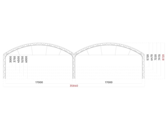 Tunnel gamba dritta XL