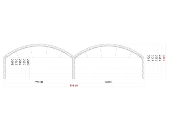 Tunnel gamba dritta XL